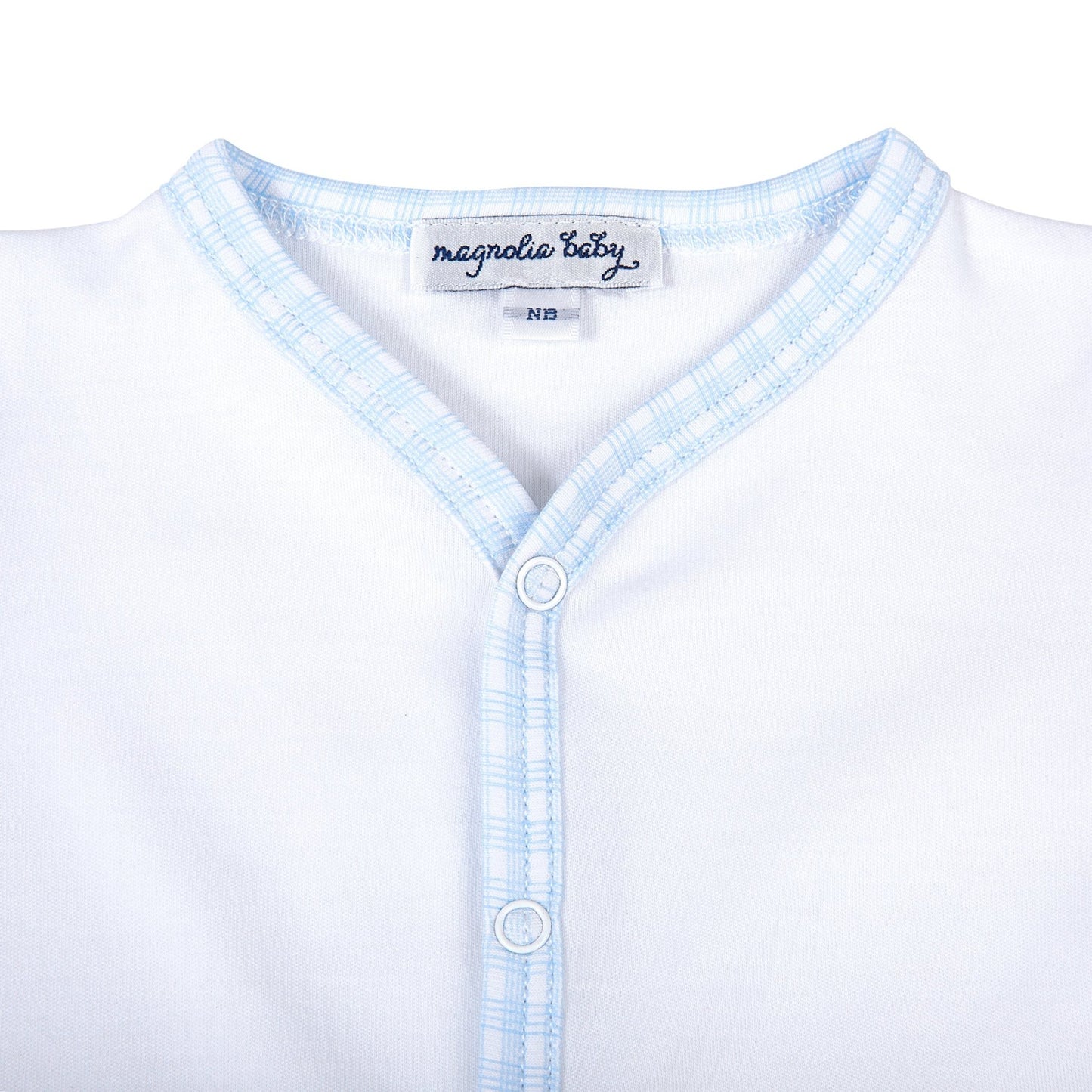 New Beginnings Long Sleeve Bodysuit - Blue - Magnolia BabyBodysuit