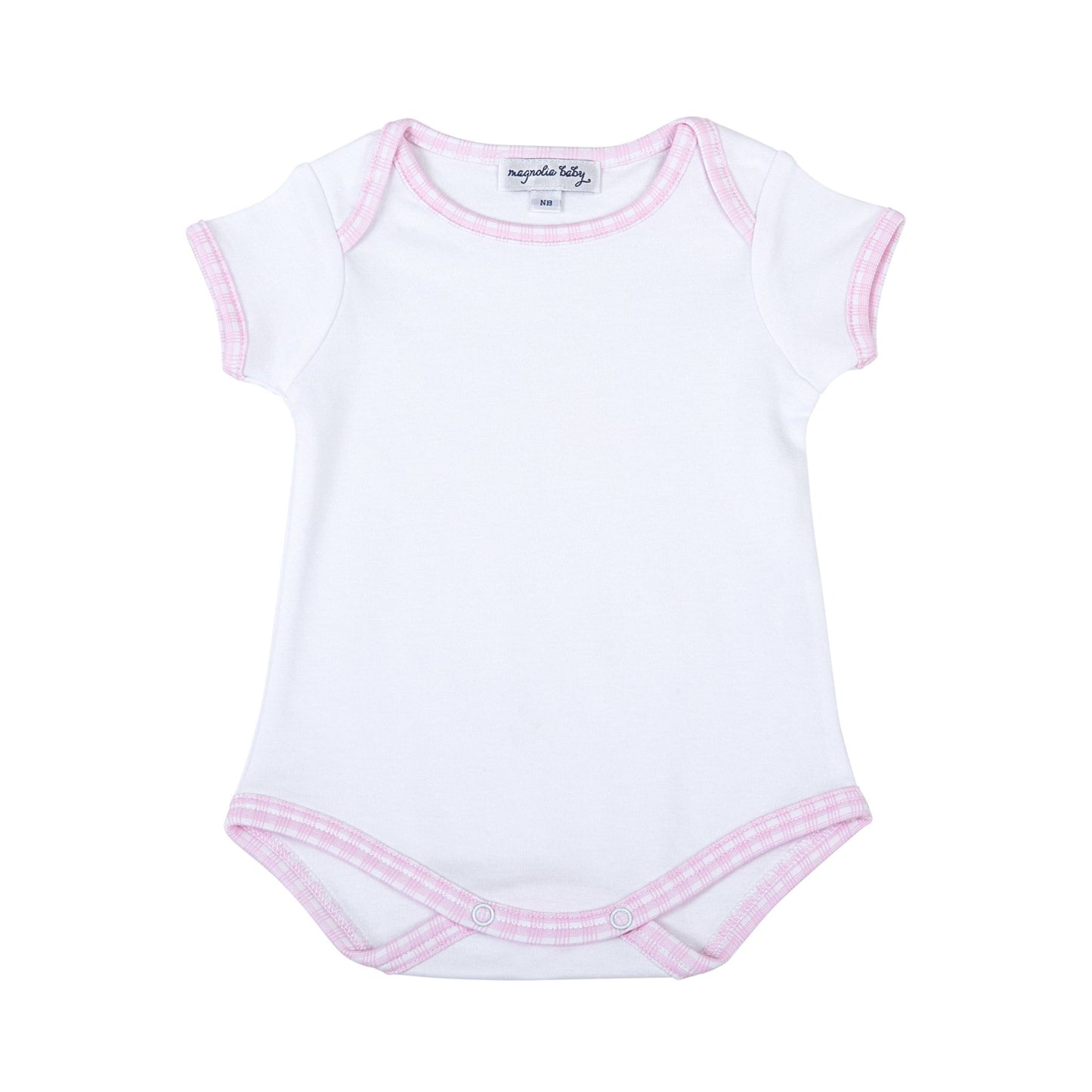 New Beginnings Short Sleeve Bodysuit - Pink - Magnolia BabyBodysuit