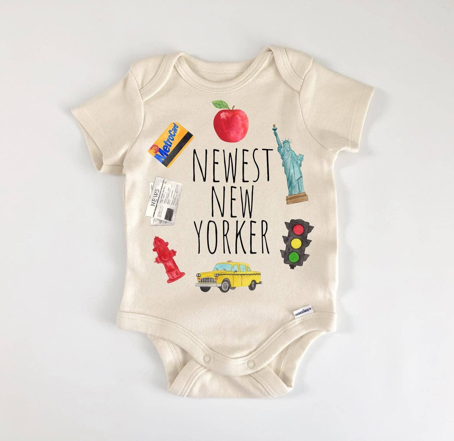 Newest New Yorker Baby Bodysuit - Magnolia BabyBodysuit
