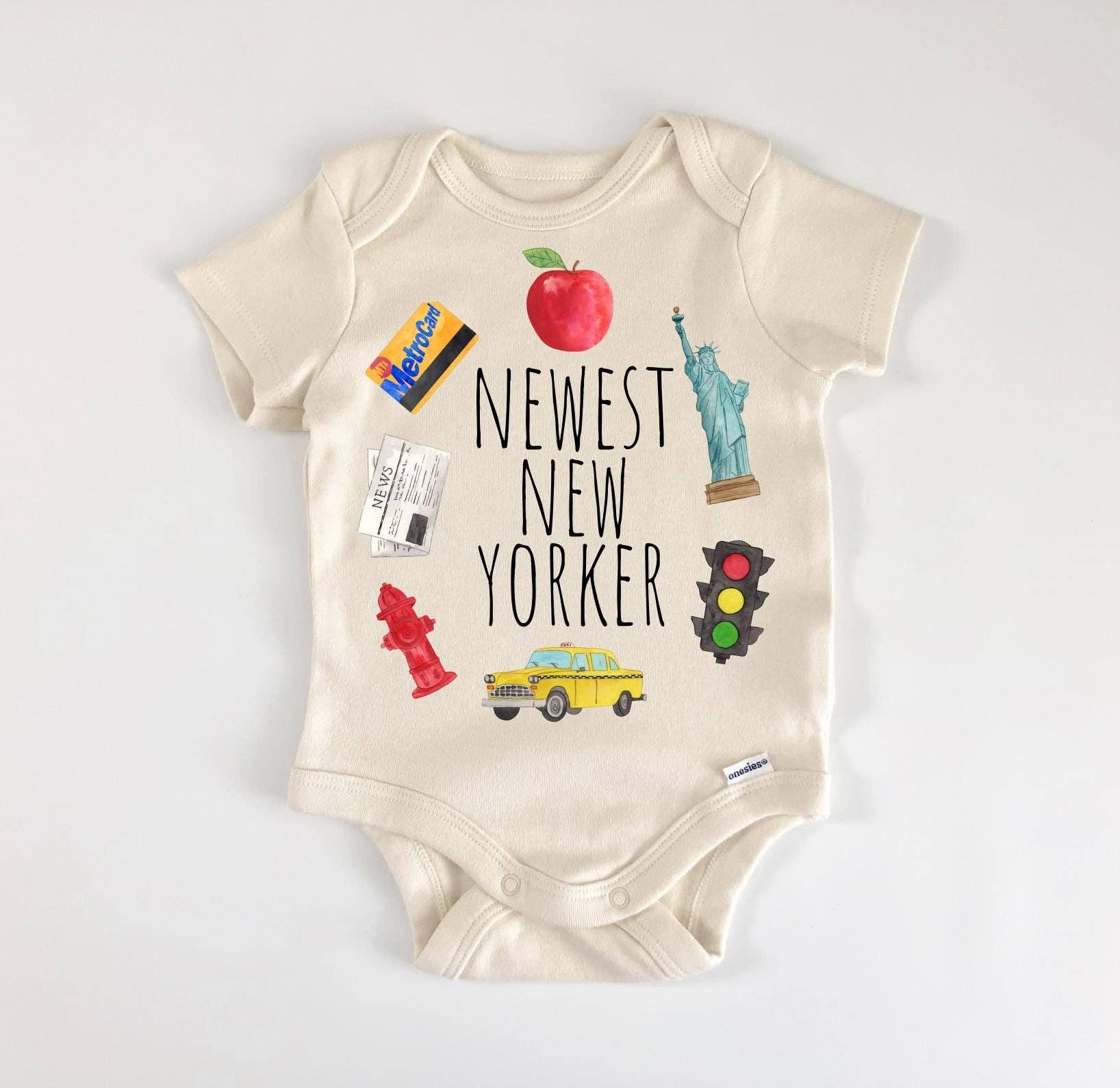 Newest New Yorker Baby Bodysuit - Magnolia BabyBodysuit
