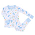 Ocean Bliss Blue Infant/Toddler Long Pajamas - Magnolia BabyLong Pajamas