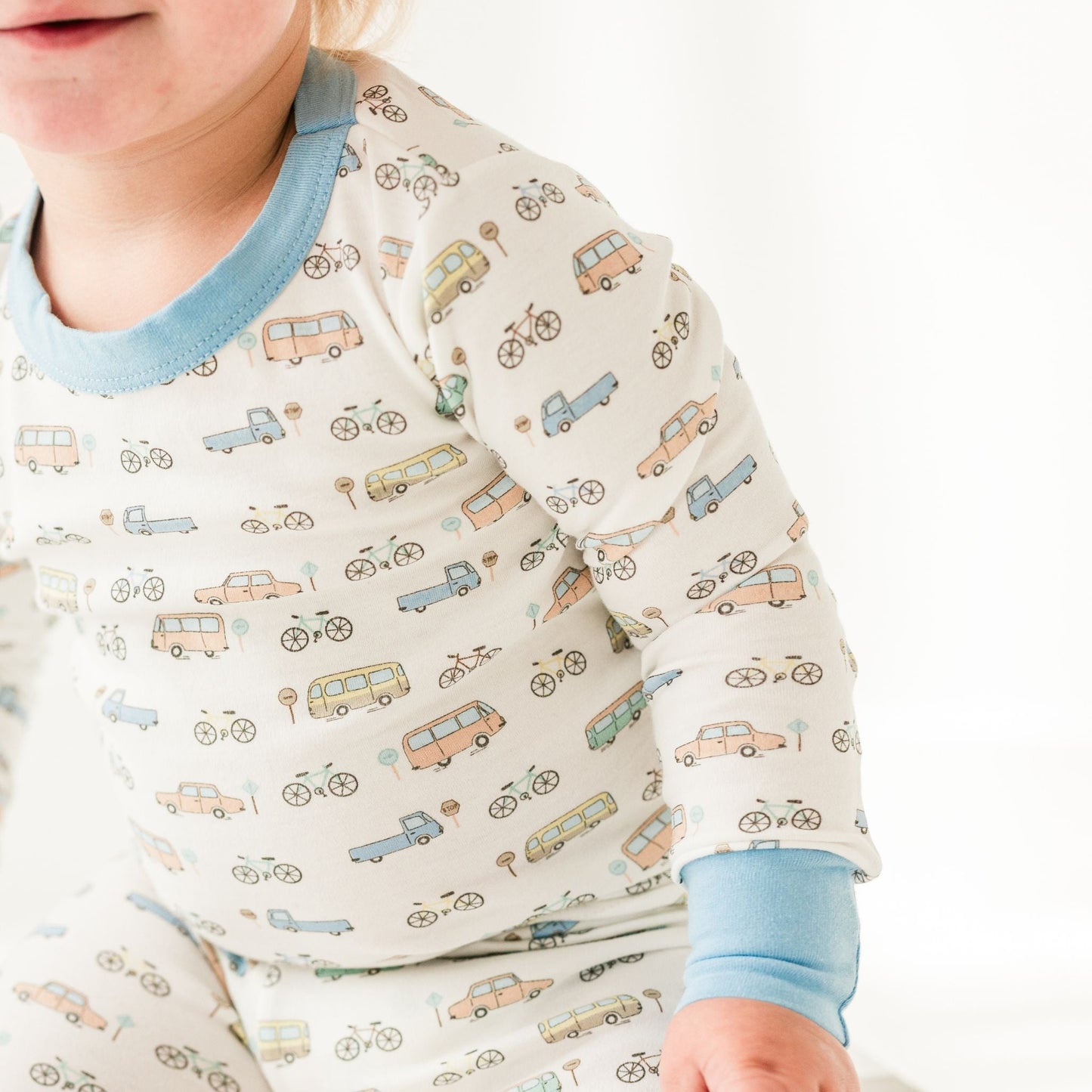 On the Move Long Pajamas - Magnolia BabyLong Pajamas