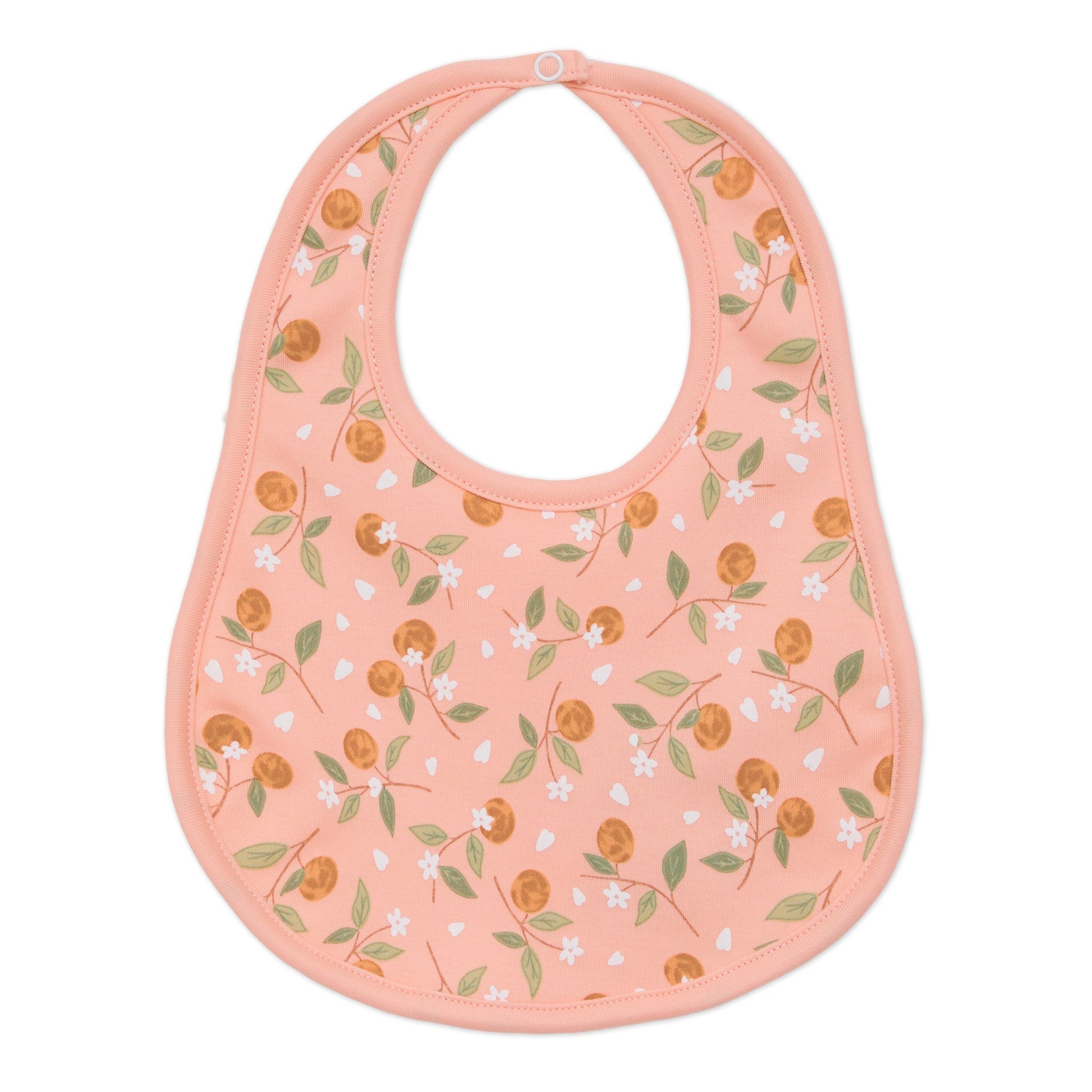 Orange Blossoms Bib - Luna and ArloBib