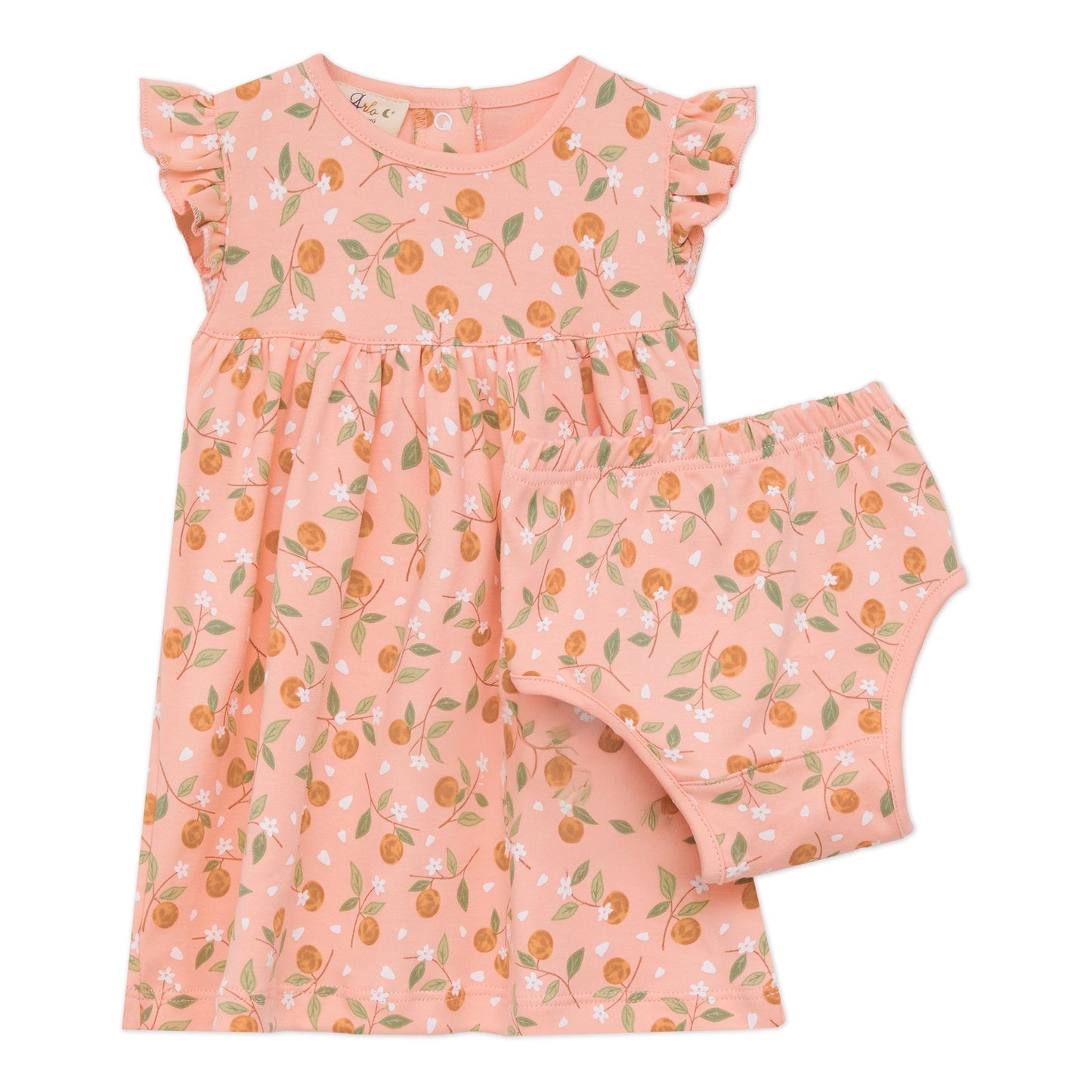 Orange Blossoms Dress - Luna and ArloDress