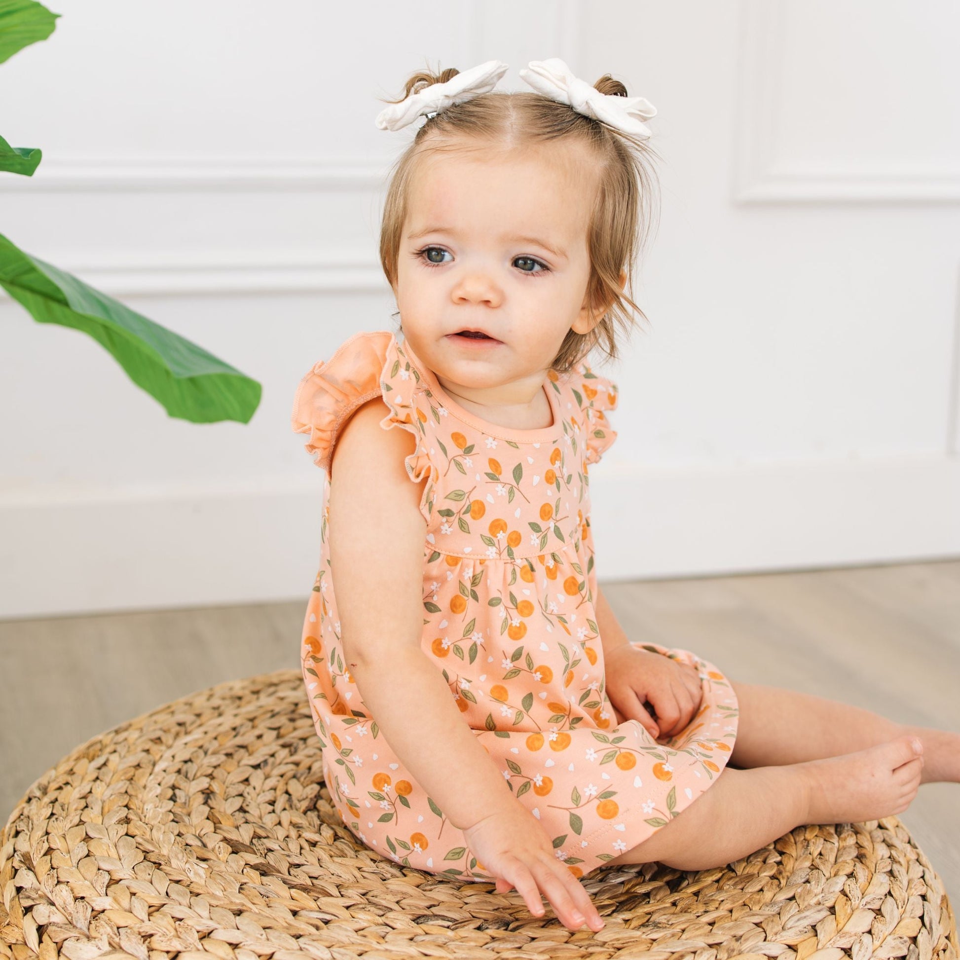 Orange Blossoms Dress - Luna and ArloDress