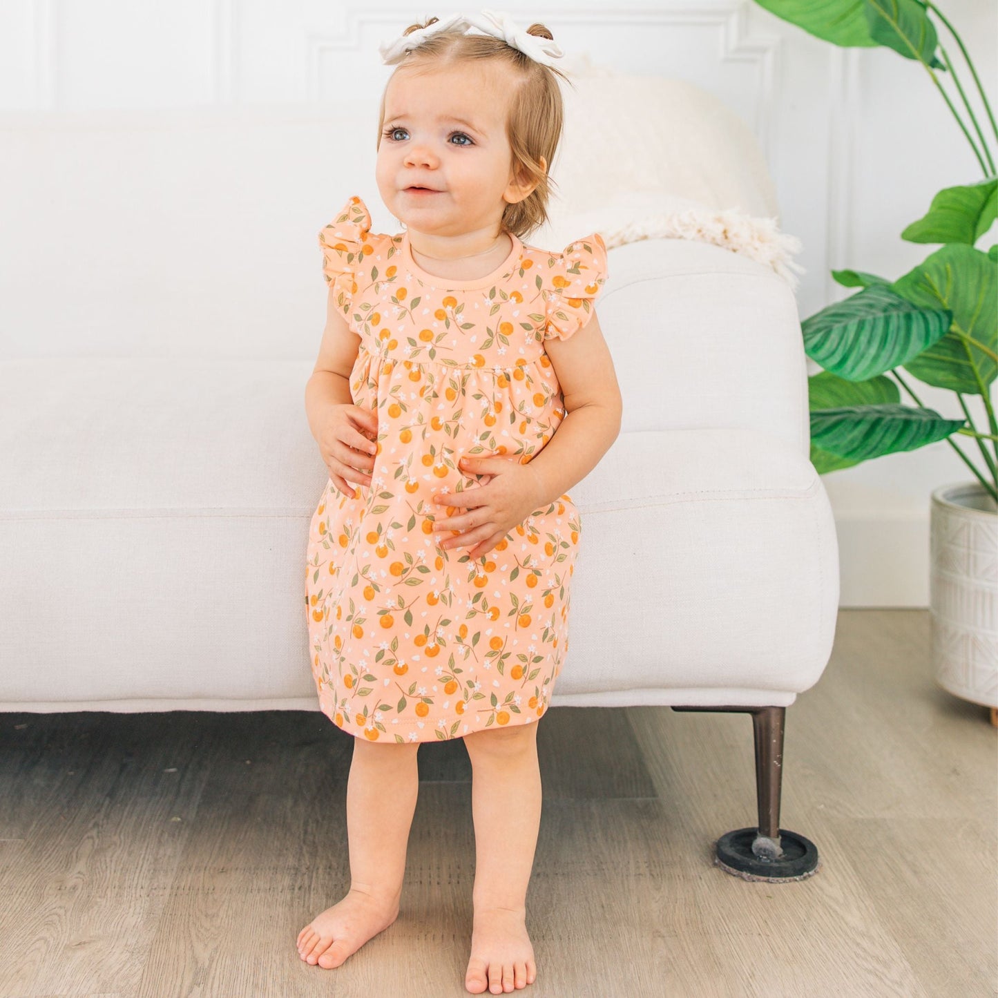 Orange Blossoms Dress - Luna and ArloDress