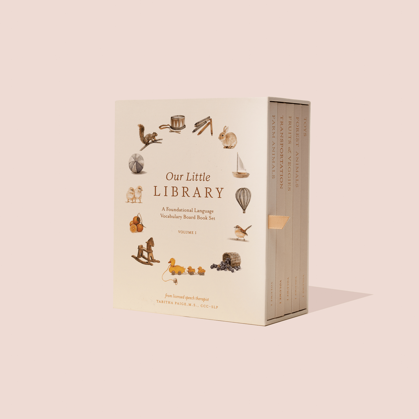 Our Little Library Vol. 1 (5 Board Books) - Magnolia BabyBook