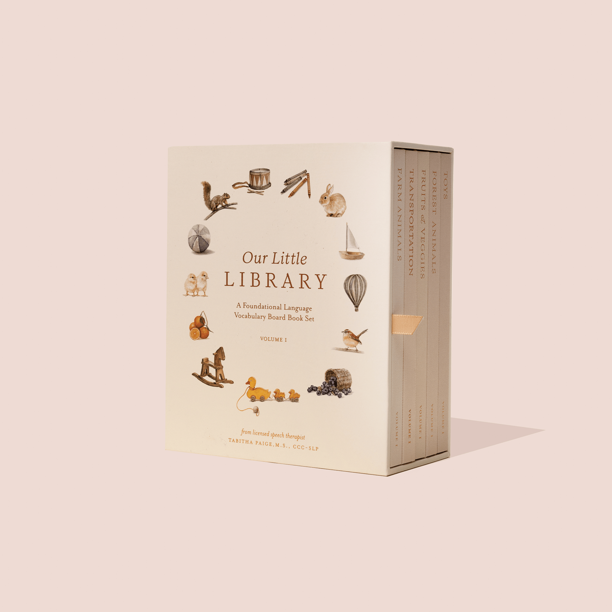 Our Little Library Vol. 1 (5 Board Books) - Magnolia BabyBook