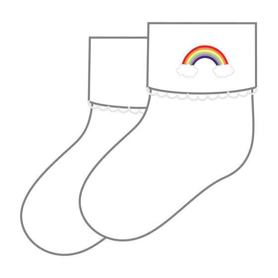 Our Rainbow Baby Socks - Magnolia BabySocks