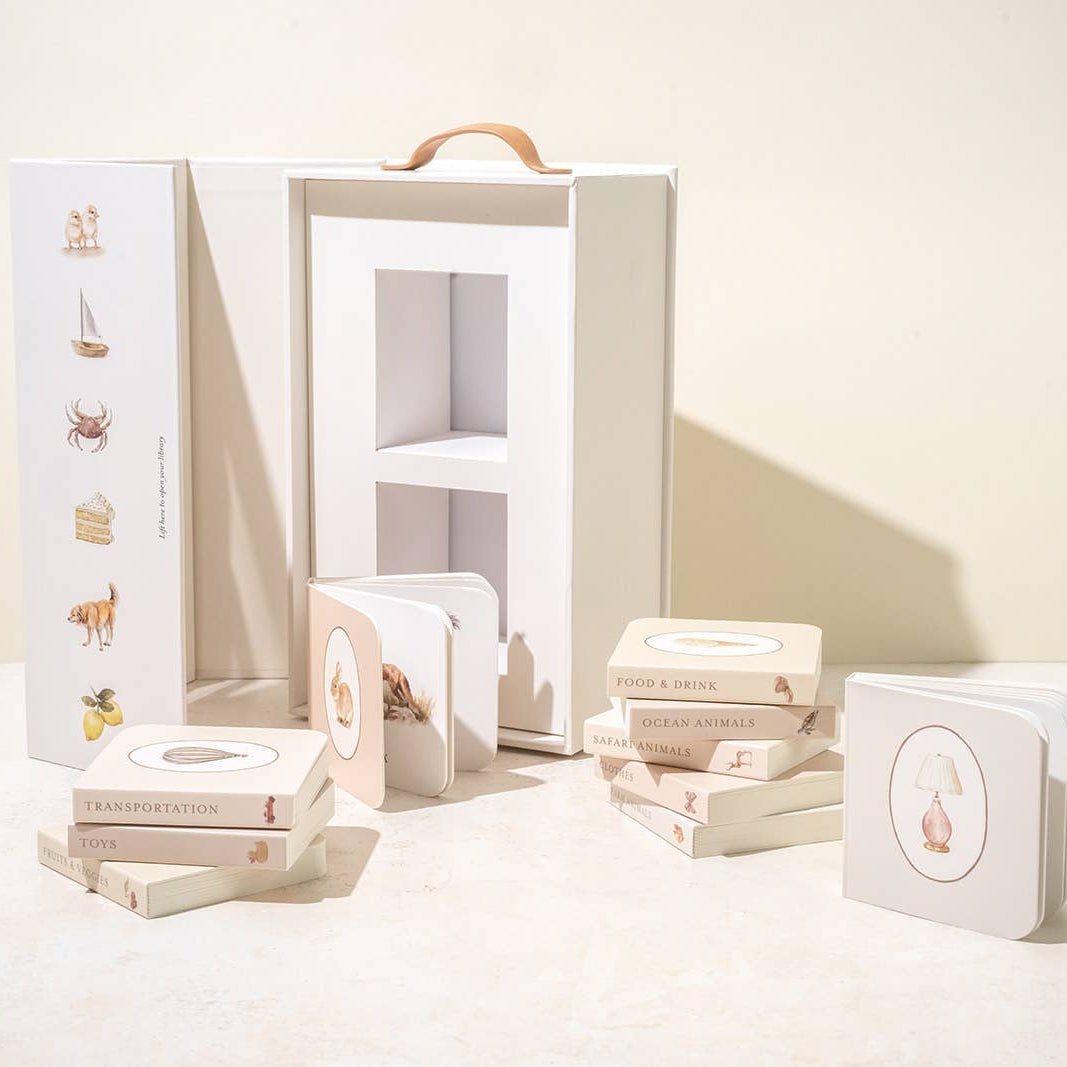 Our Very Little Library Board Book Set (10 Mini Board Books) - Magnolia BabyBook