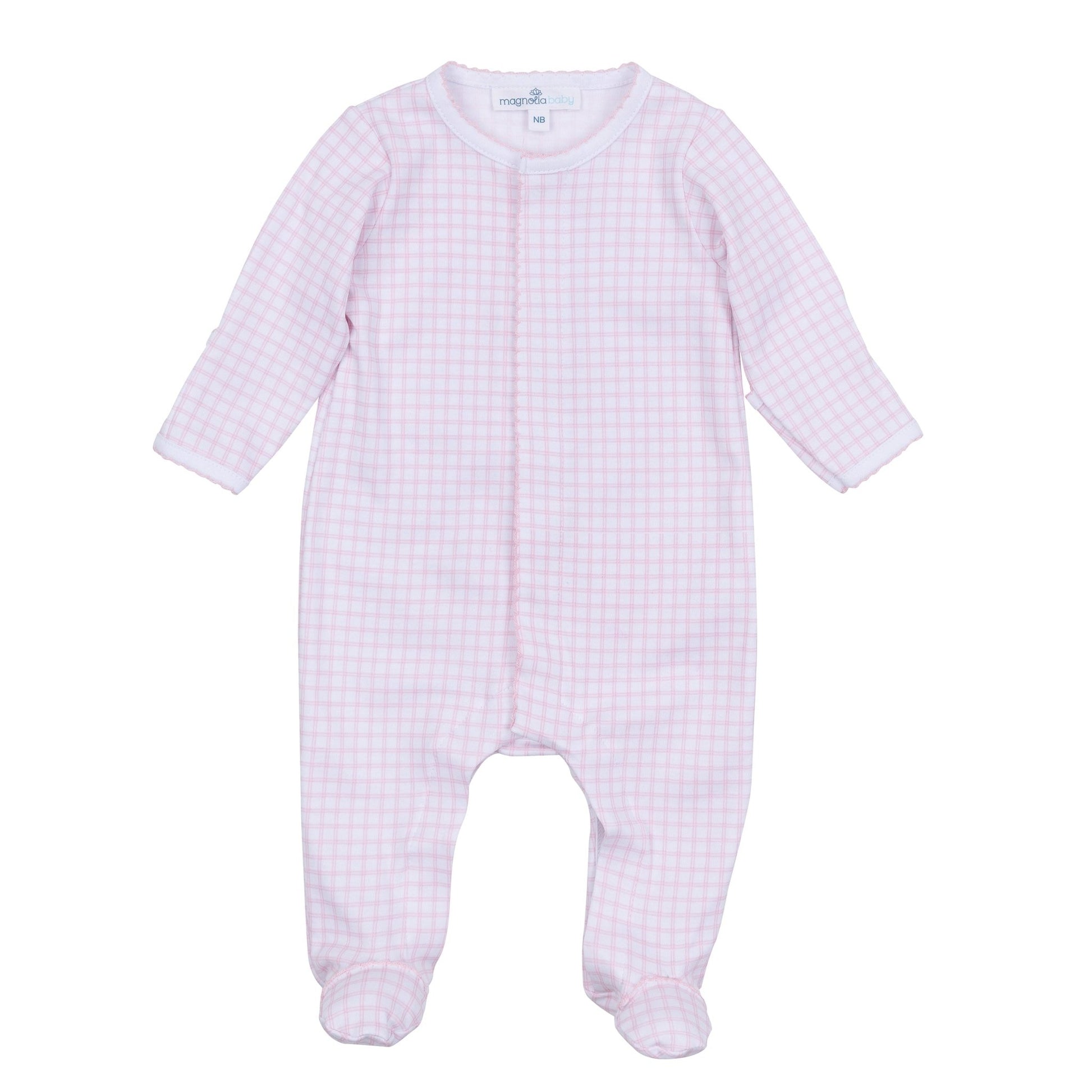 Peek-A-Boo Wishes Footie - Pink - Magnolia Baby Girl