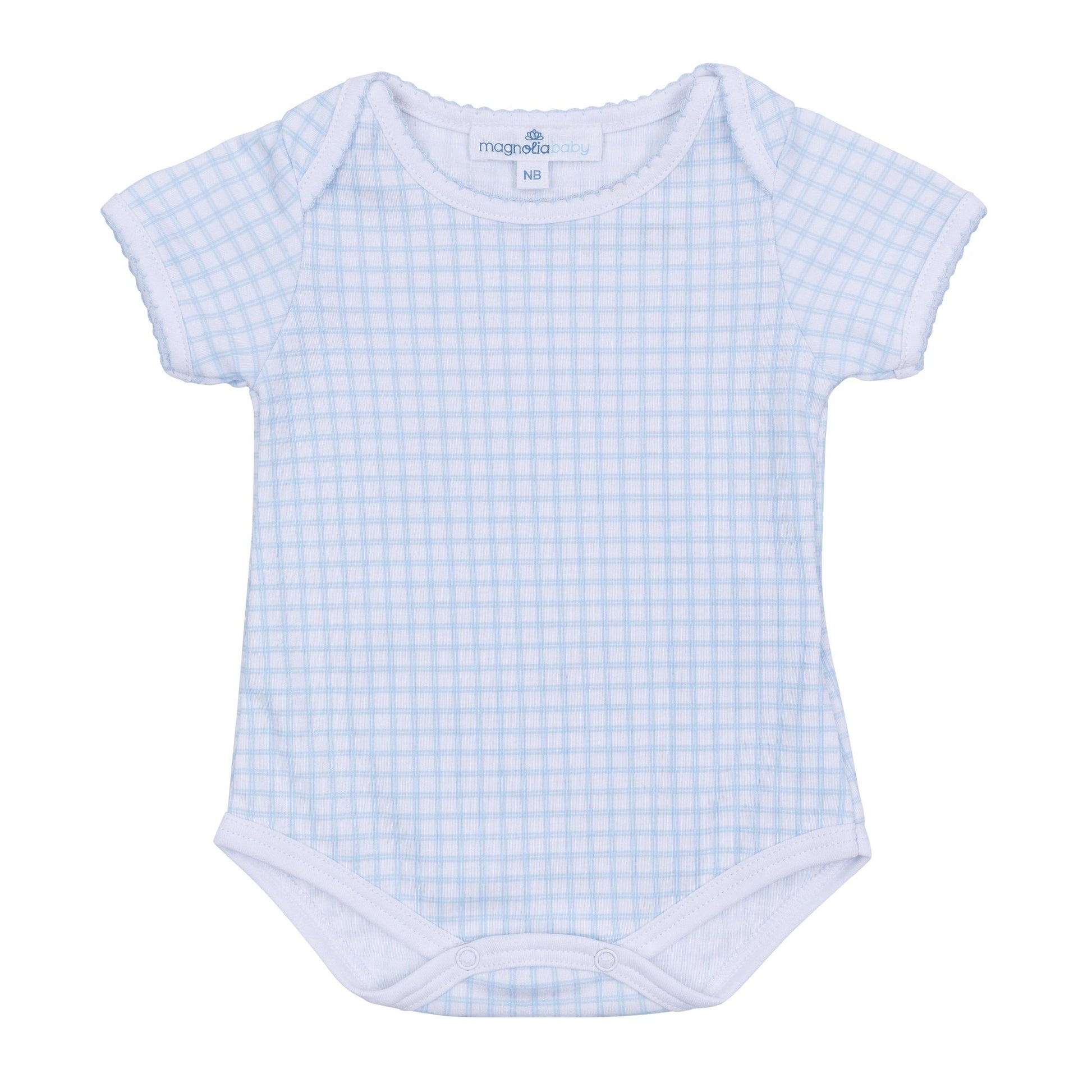 Peek-A-Boo Wishes Lap Bodysuit - Light Blue - Magnolia Baby Boy