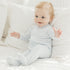 Peek - A - Boo Wishes Zip Footie - Light Blue - Magnolia BabyFootie