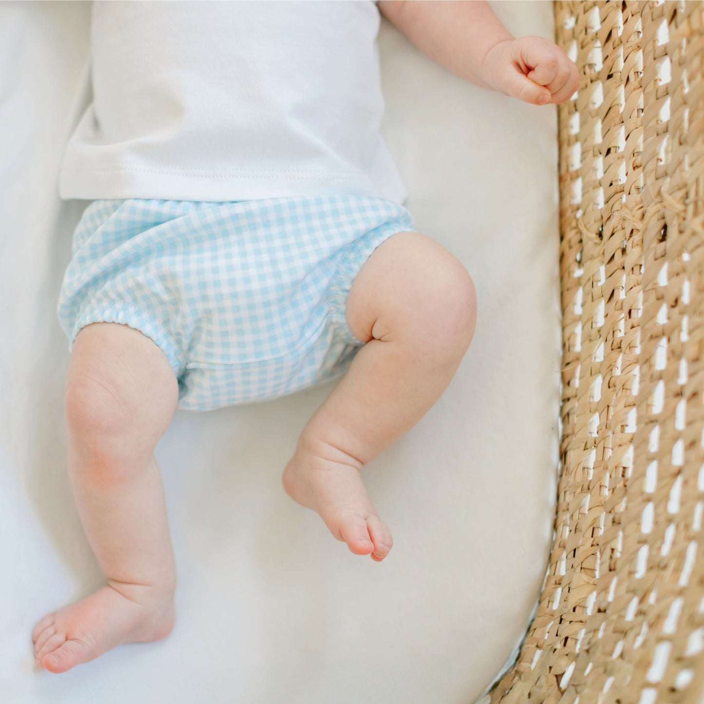 Pilgrim Pals Applique Diaper Cover Set - Light Blue - Magnolia BabyDiaper Cover