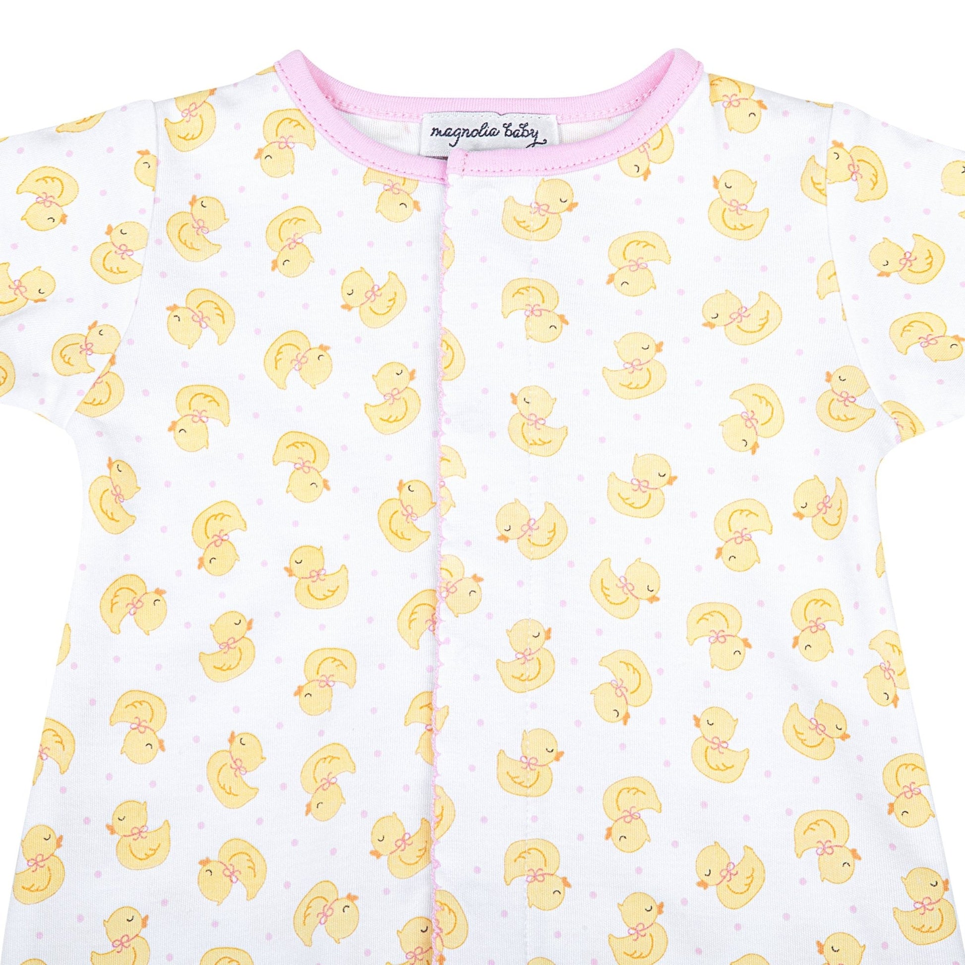 Precious Ducklings Print Converter - Pink - Magnolia BabyConverter Gown