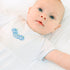Precious Pumpkins Embroidered Short Sleeve Bubble - Light Blue - Magnolia BabyBubble