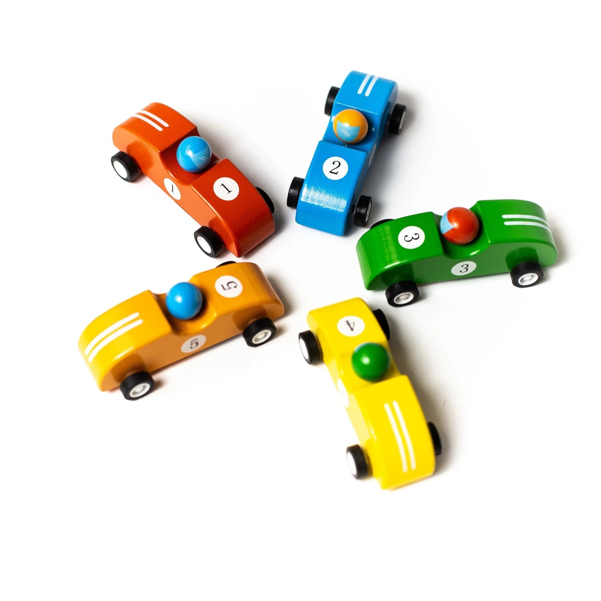 Pull Back Race Cars - Magnolia BabyWooden Toy