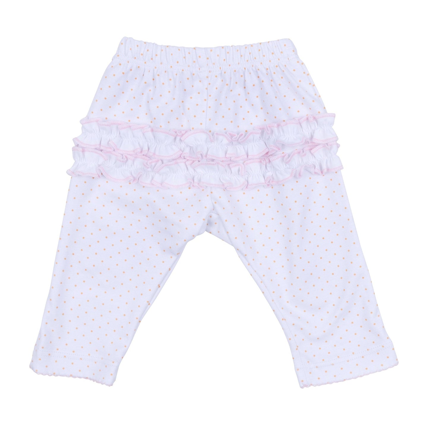 Pumpkin Patch Fun Embroidered Ruffle 2pc Pant Set - Pink - Magnolia Baby2pc Pant Set