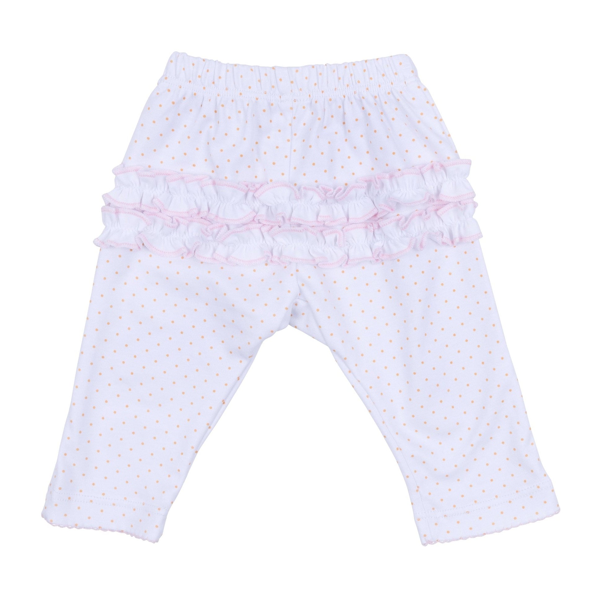 Pumpkin Patch Fun Embroidered Ruffle 2pc Pant Set - Pink - Magnolia Baby2pc Pant Set