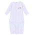 Pumpkin Patch Fun Embroidered Ruffle Converter - Pink - Magnolia BabyConverter Gown