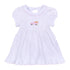Pumpkin Patch Fun Embroidered Short Sleeve Dress - Pink - Magnolia BabyDress
