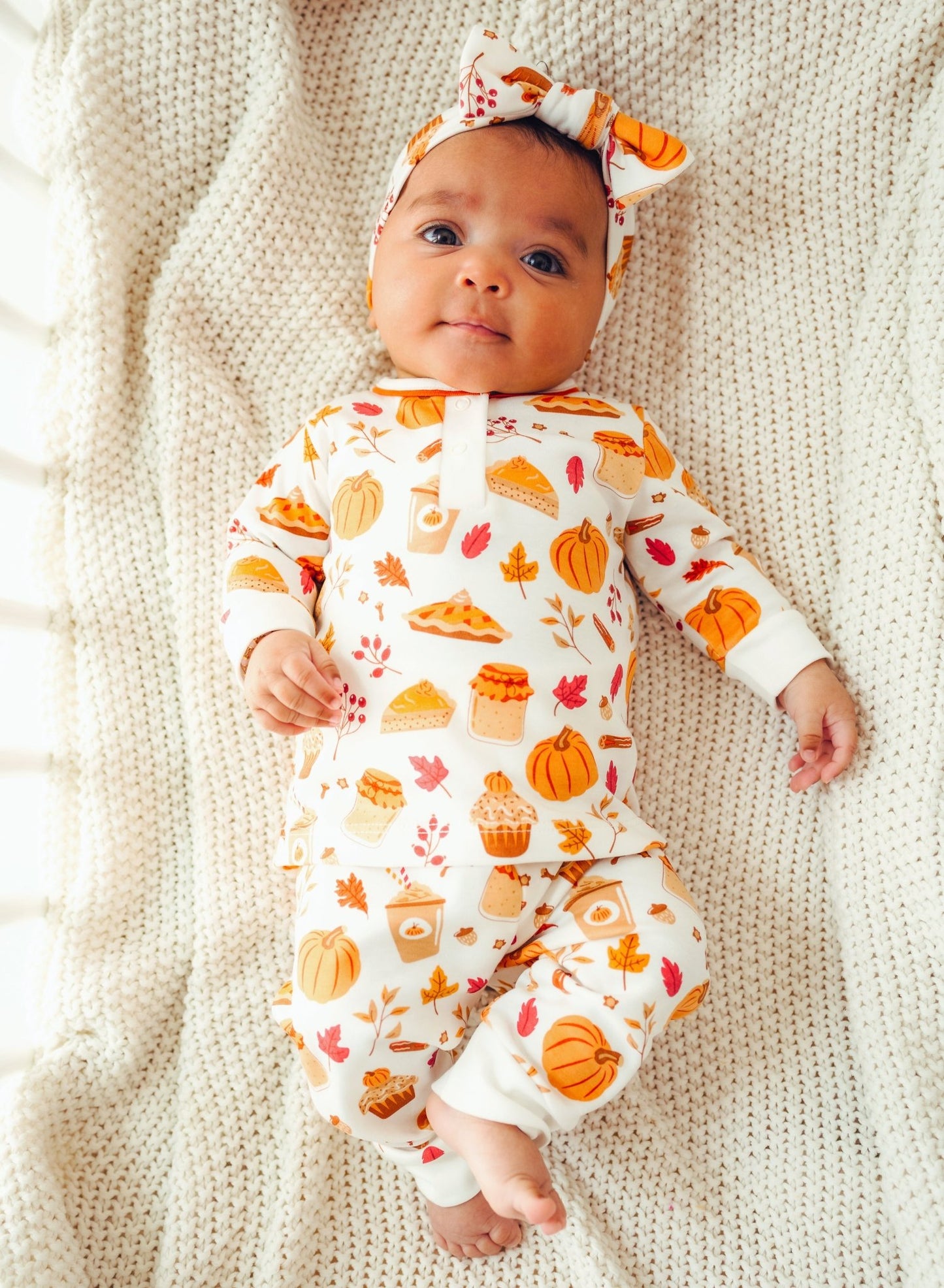 Pumpkin Spice 2pc Pant Set - Magnolia Baby2pc Pant Set