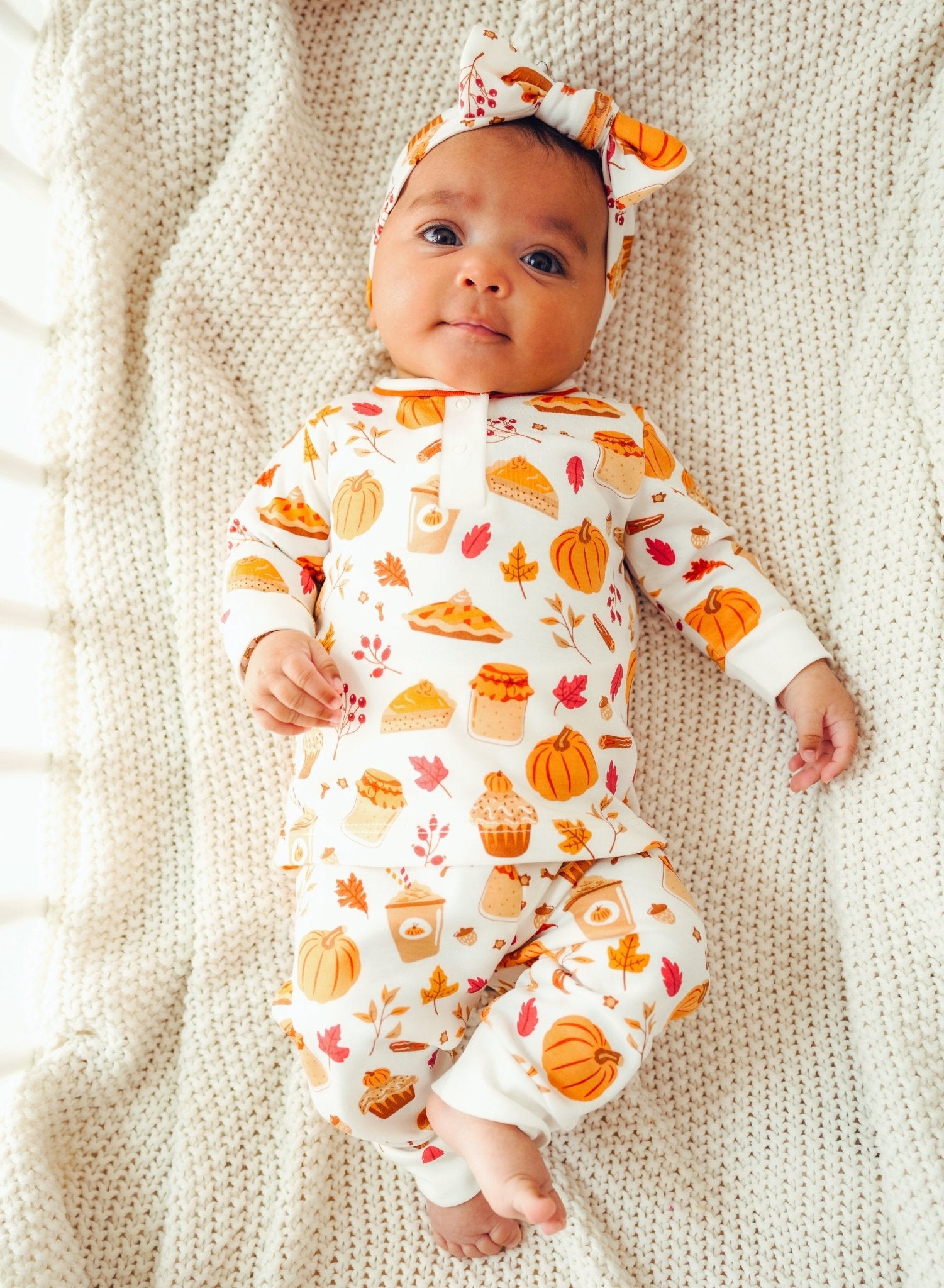 Pumpkin Spice 2pc Pant Set - Magnolia Baby2pc Pant Set