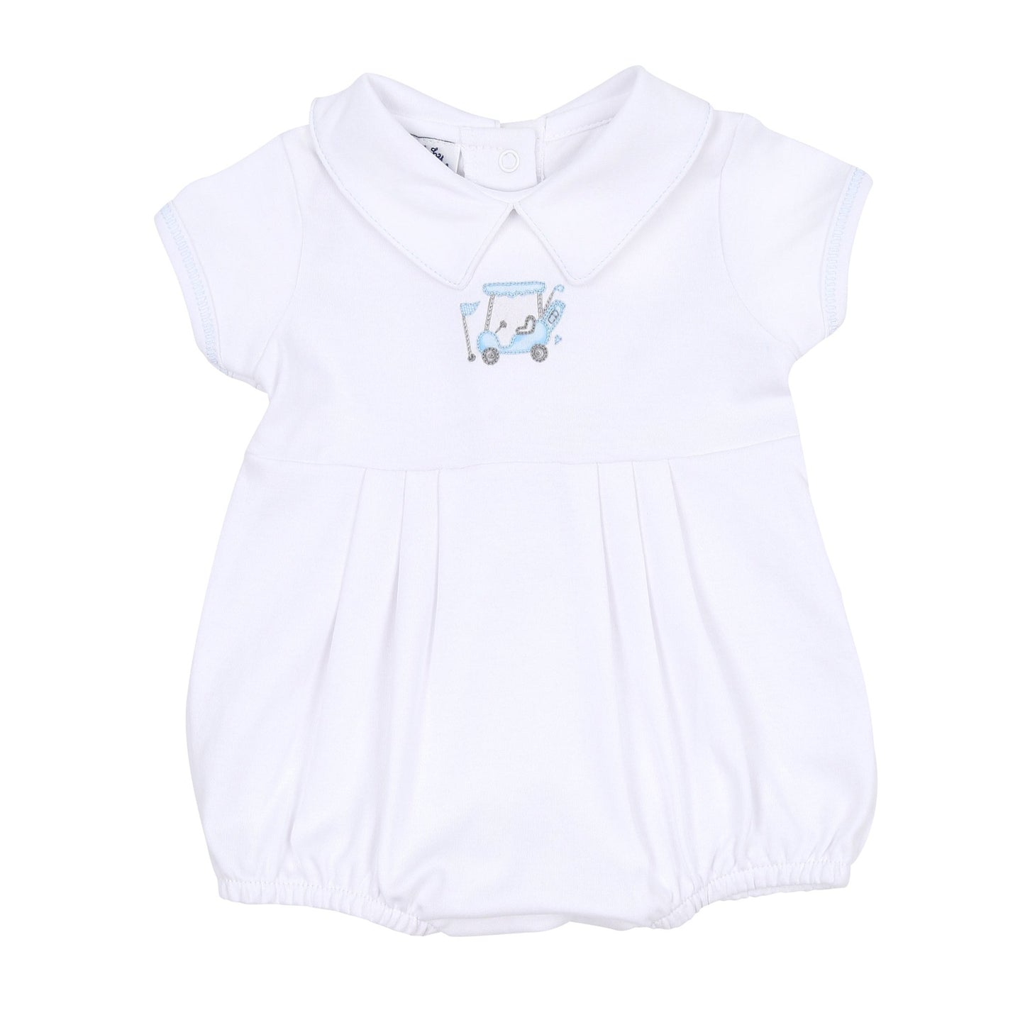 Putting Around Collared Bubble - Blue - Magnolia BabyBubble