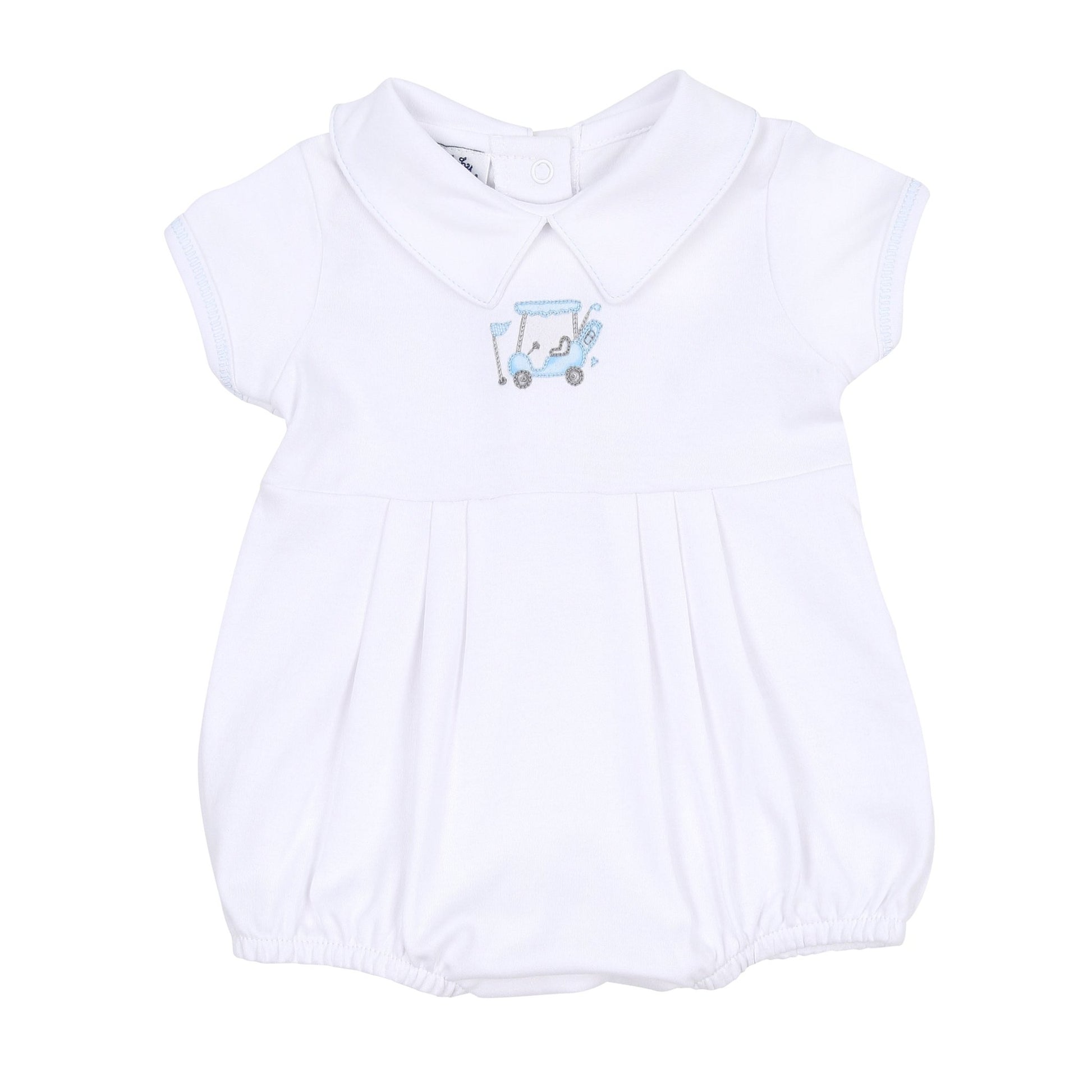 Putting Around Collared Bubble - Blue - Magnolia BabyBubble