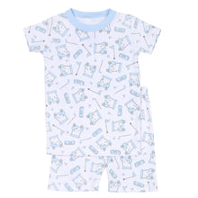  Putting Around Short Pajamas - Blue - Magnolia BabyShort Pajamas