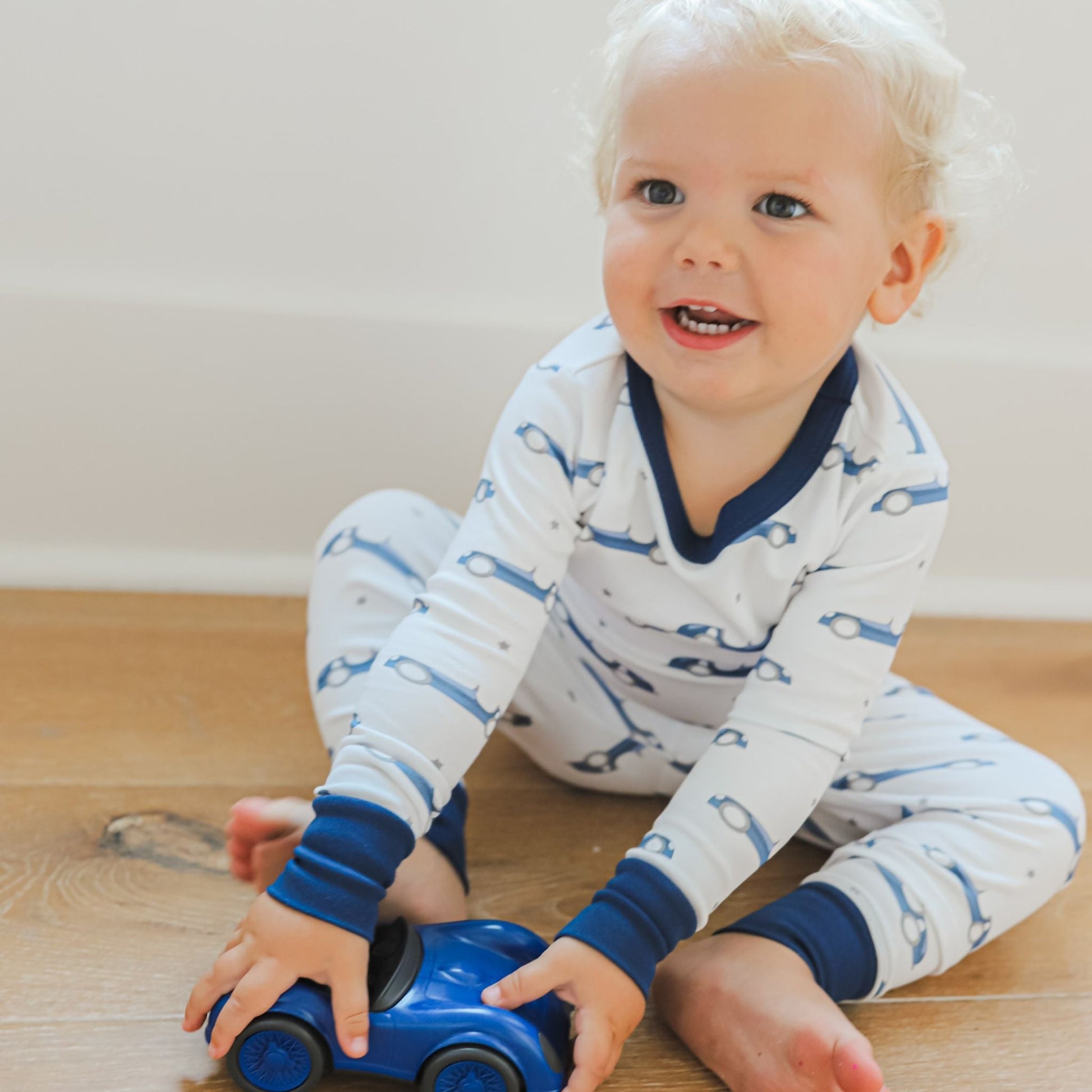 Racers Infant/Toddler Long Pajamas - Magnolia BabyLong Pajamas