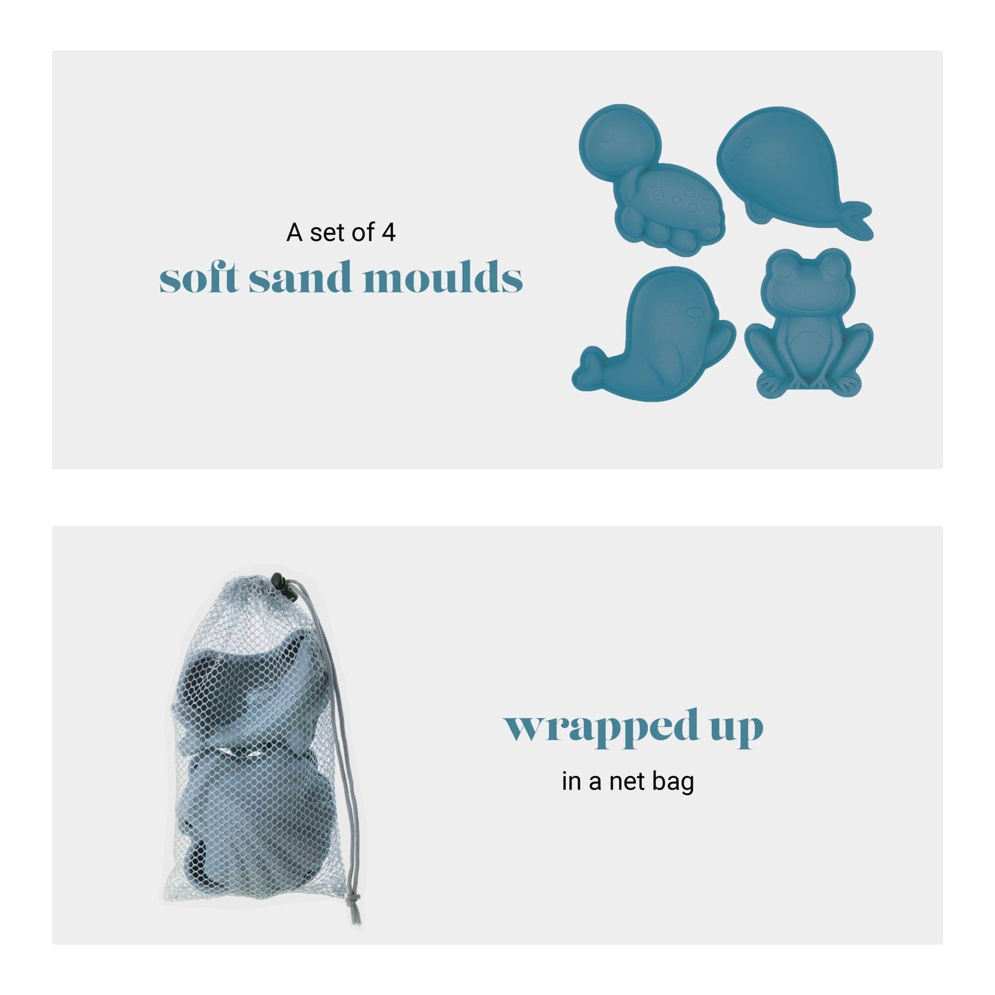 Sand Mold Beach Toys - Marine Blue - Magnolia BabyBeach Toys