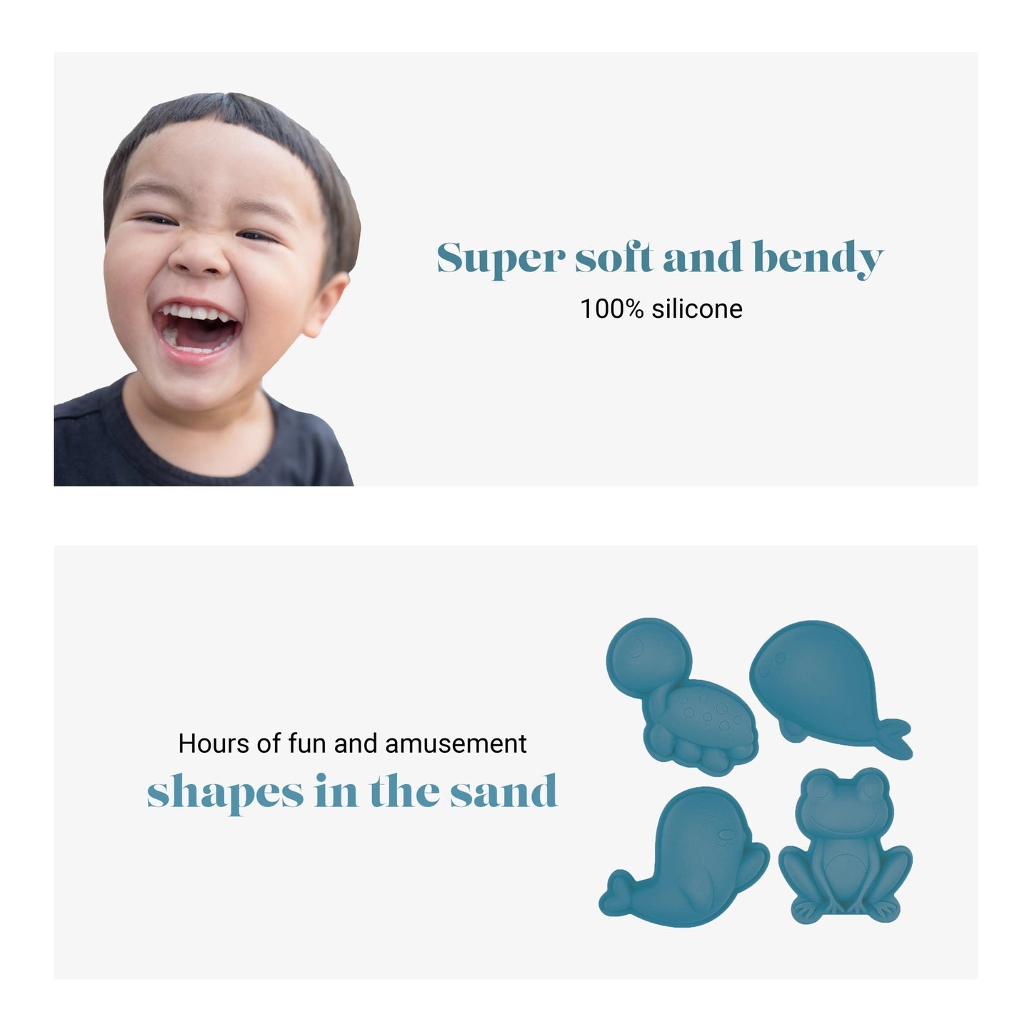 Sand Mold Beach Toys - Marine Blue - Magnolia BabyBeach Toys