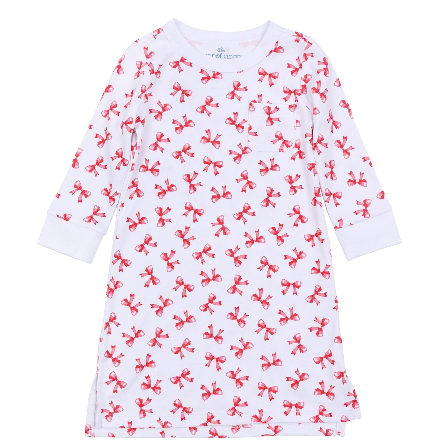 Scarlett Bows Nightdress - Magnolia BabyNightdress