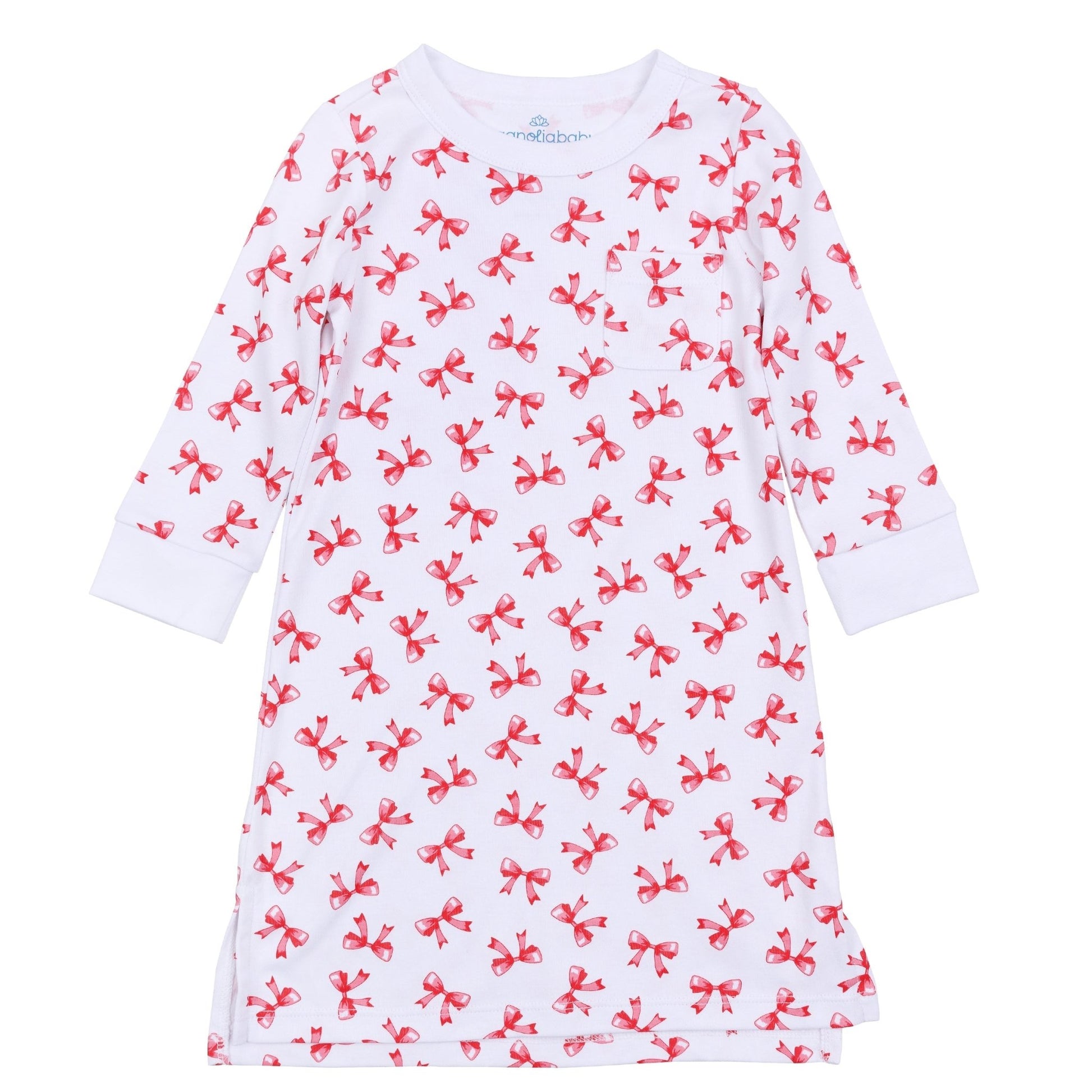 Scarlett Bows Nightdress - Magnolia BabyNightdress