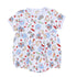 School Day Sweetness Short Sleeve Bubble - Light Blue - Magnolia BabyBubble