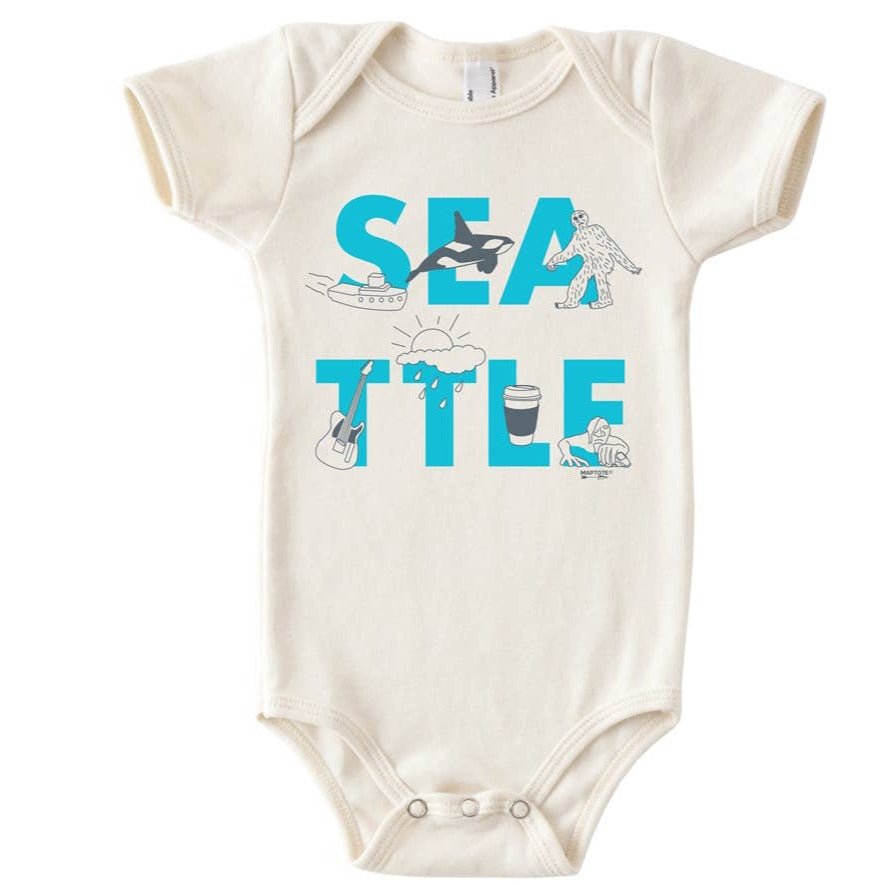 Seattle Baby Onesie - Magnolia BabyBodysuit