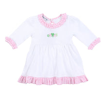 Shamrock Cutie Pink Embroidered Long Sleeve Dress Set - Magnolia BabyDress