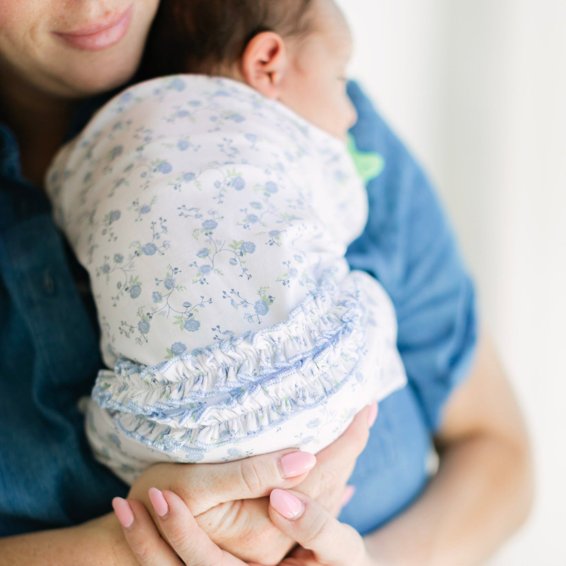 Skylar's Classics Print Zip Footie - Magnolia BabyFootie