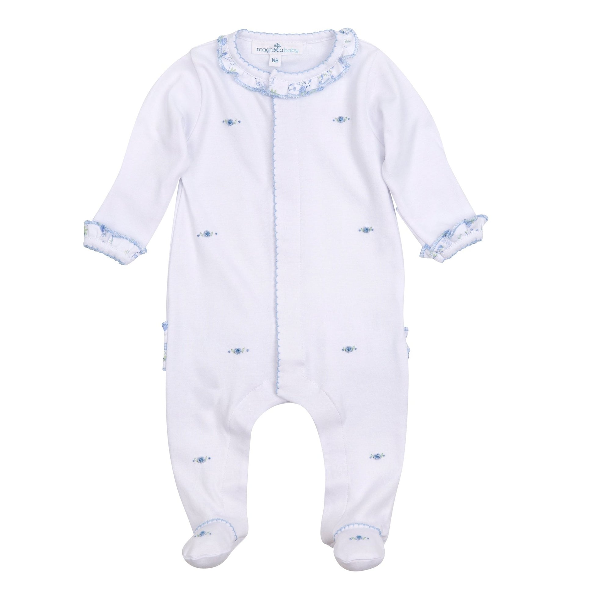 Skylar's Classics Scattered Footie - Magnolia BabyFootie