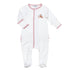 So This is Love Embroidered Ruffle Footie - Magnolia BabyFootie