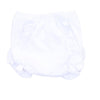 Solid Essentials White Monogram Diaper Cover - Magnolia BabyDiaper Cover