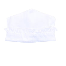  Solid Essentials White Ruffle Hat - Magnolia BabyHat
