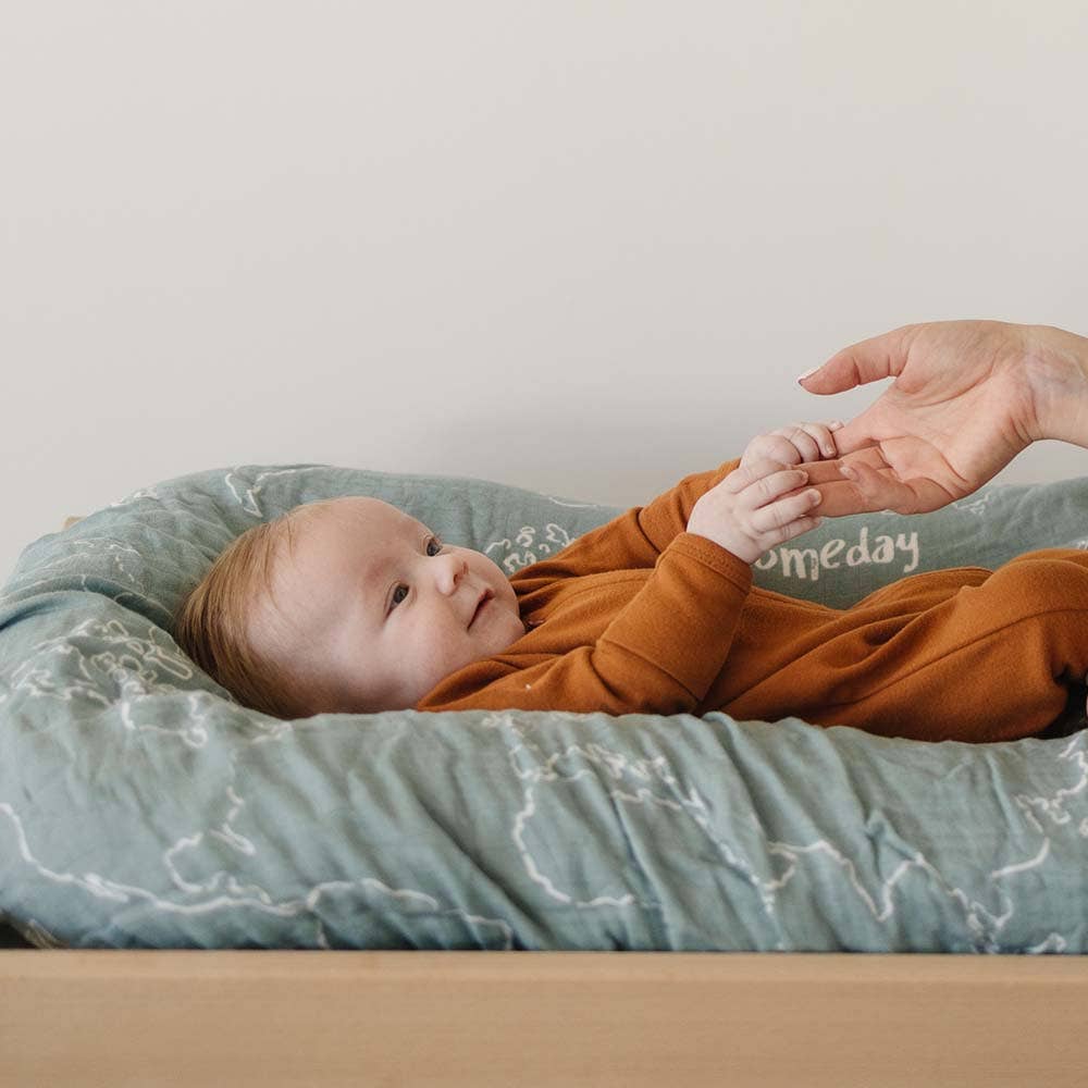 Someday Muslin Changing Pad Cover - Magnolia BabyChanging Pad Cover