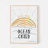 Stay Wild Ocean Child Art Print - Magnolia BabyWall Art