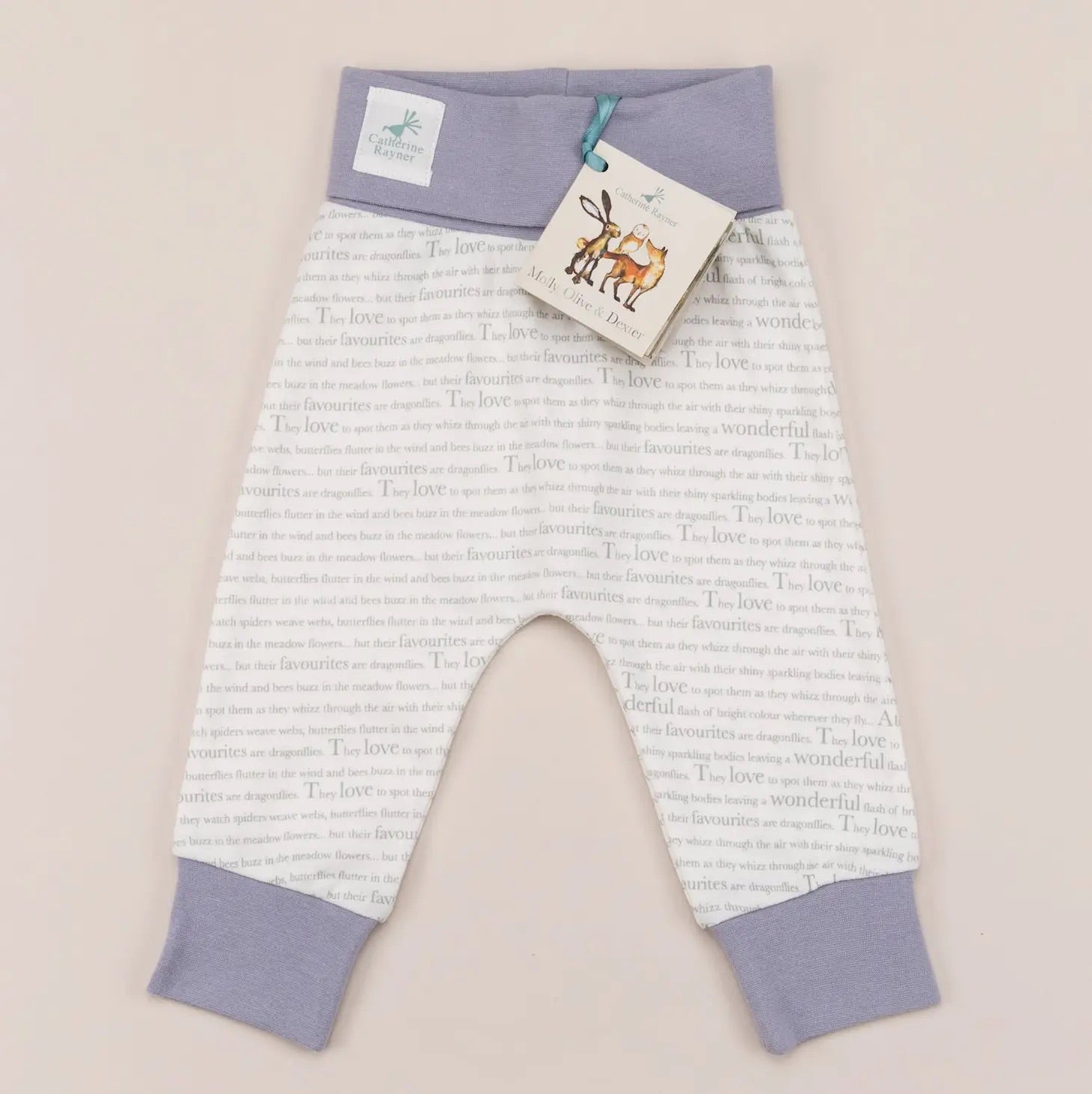 Storytime Joggers - Dusky Heather - Magnolia BabyBottoms