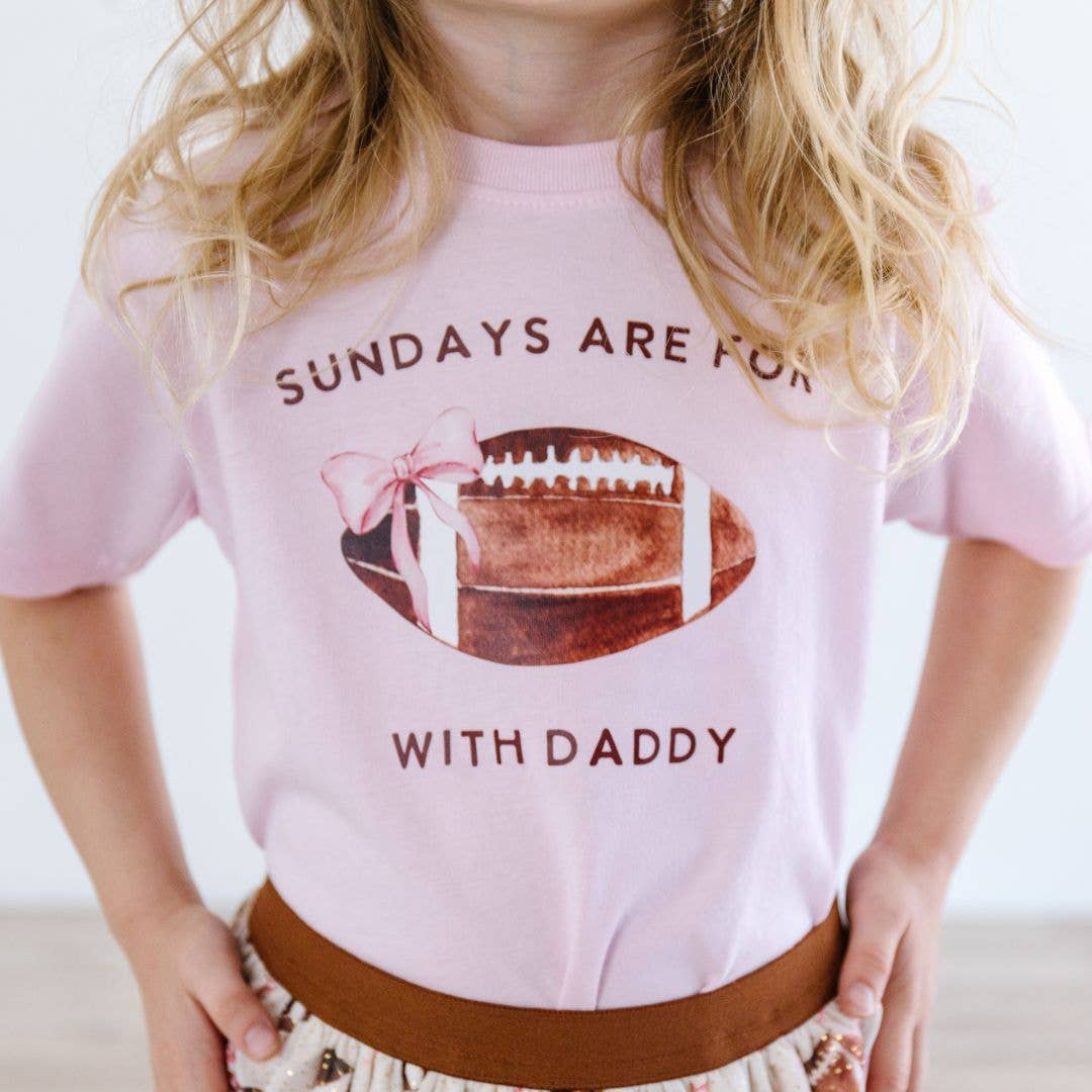 Sundays are for Football With Daddy Tee - Magnolia BabyTop