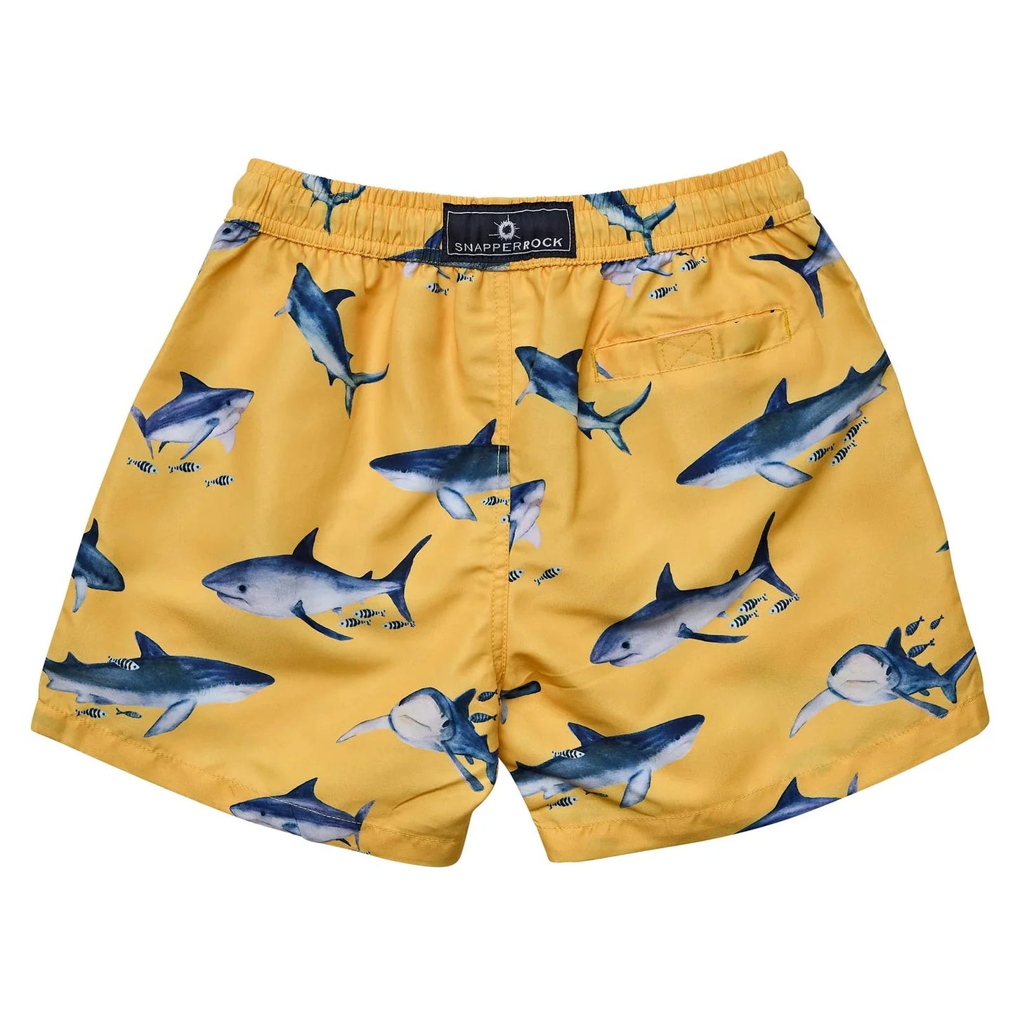 Sunrise Shark Board Shorts - Magnolia BabySwim Trunks