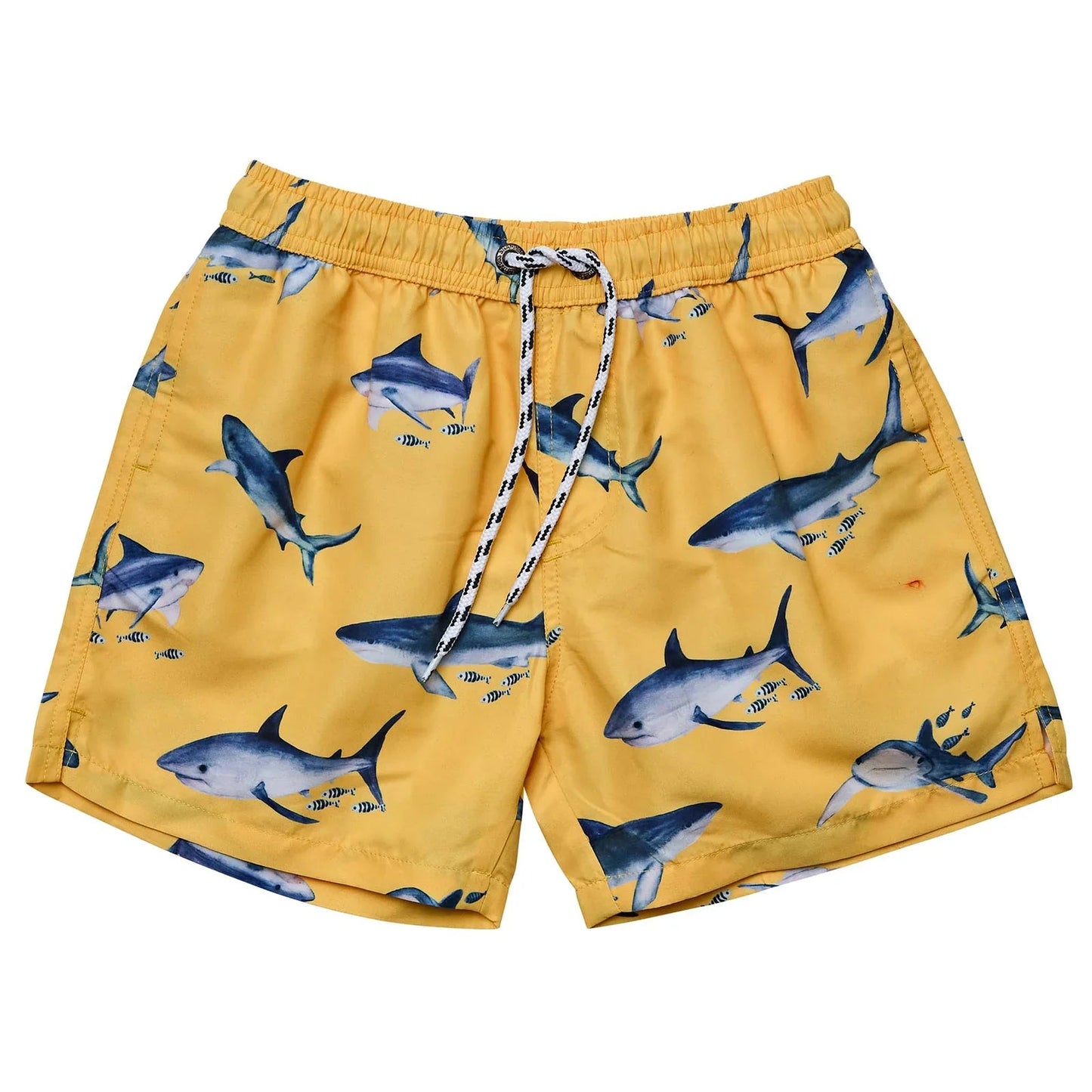 Sunrise Shark Board Shorts - Magnolia BabySwim Trunks