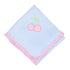 Sweet Cherry Applique Ruffle Receiving Blanket - Magnolia BabyReceiving Blanket